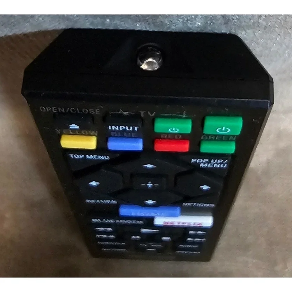 Sony RMT-VB200U Blu-ray Disc Player Remote Control Netflix Bluetooth Black
